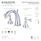 Kingston Brass KS5978FL 8" Widespread Bathroom Faucet, Brushed Nickel KS5978FL - alternate 2